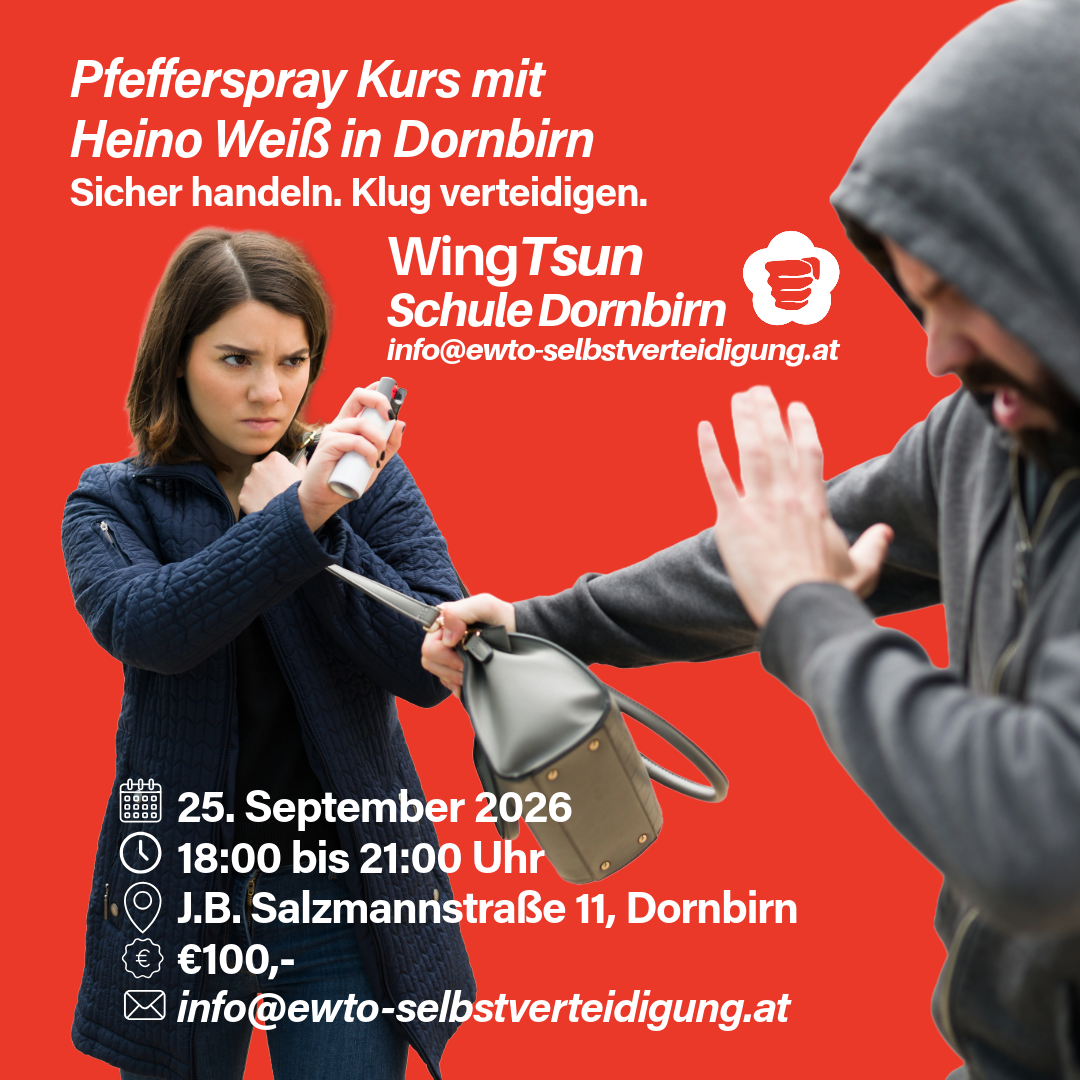 Basic Pfefferspray Kurs Basic Pfefferspray Kurs